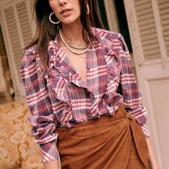 Sezane Melodia Top - Picture 1 of 11